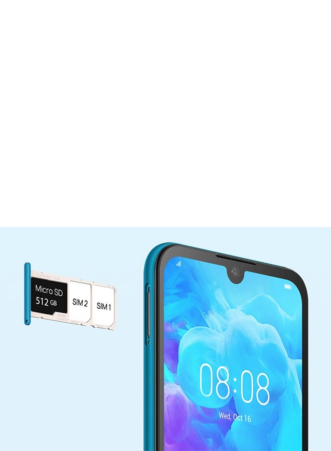 HUAWEI Y5 2019 Dual SIM Sapphire Blue 2GB RAM 32GB 4G LTE - Image 3