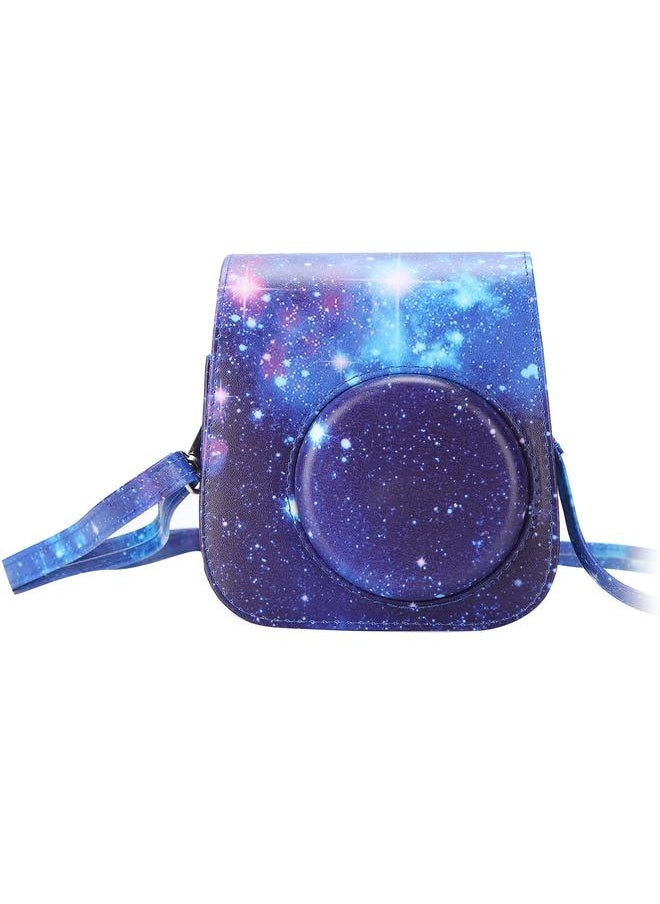 Thoraya Star Sky Pattern Portable Camera Bag Protective Case with Strap Fit for Polaroid Mini11/9  - Image 4