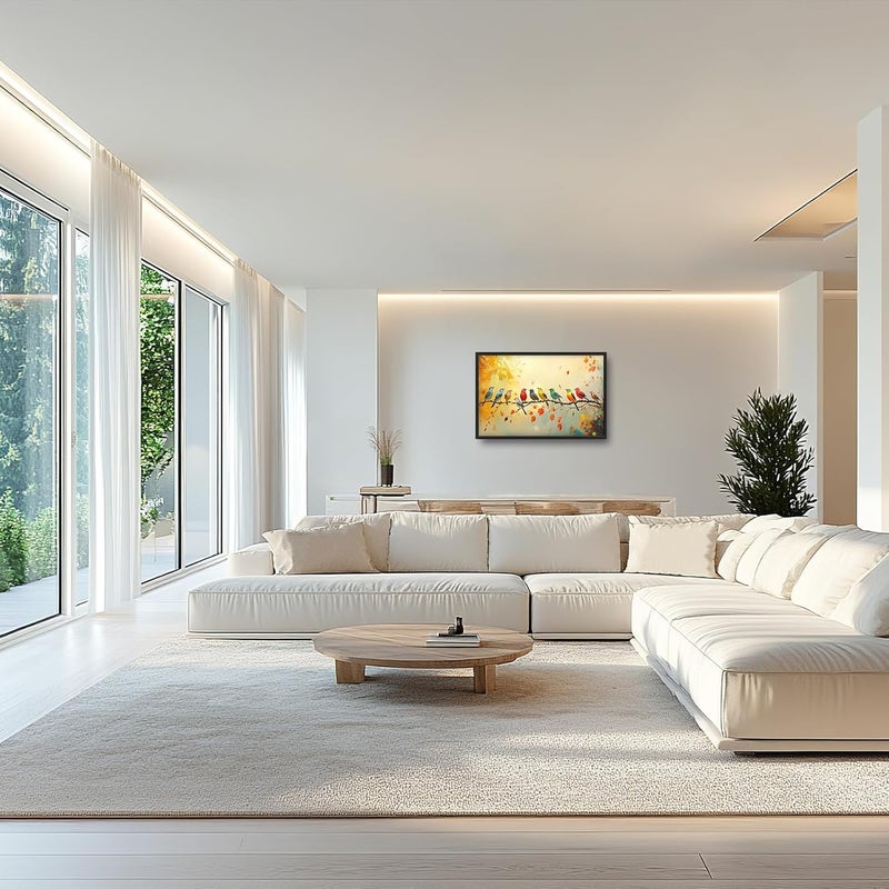 Fuzawet Colorful Birds Framed Canvas Wall Art - Image 5