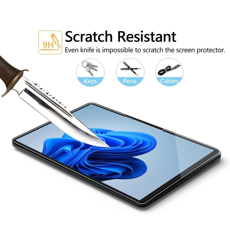 Megoo [3 Pack] Glass Screen Protector for Surface Laptop Studio 2 / Laptop Studio, 9H Scratch Resistance/Anti Fingleprint/HD Clear Shield/Ultra Sensitive,Compatible with Surface Slim Pen 2 - Image 2