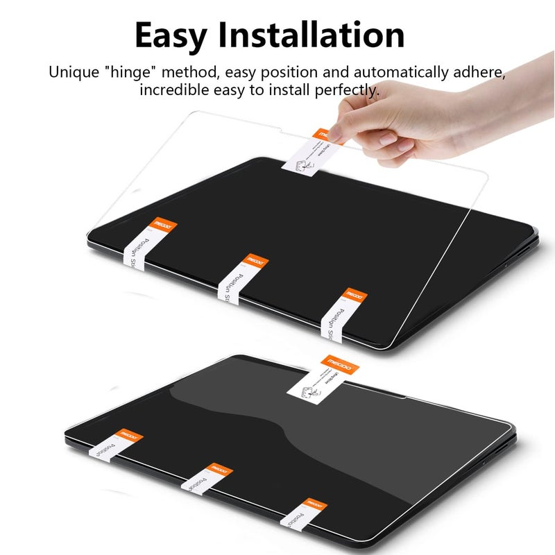 Megoo [3 Pack] Glass Screen Protector for Surface Laptop Studio 2 / Laptop Studio, 9H Scratch Resistance/Anti Fingleprint/HD Clear Shield/Ultra Sensitive,Compatible with Surface Slim Pen 2 - Image 3