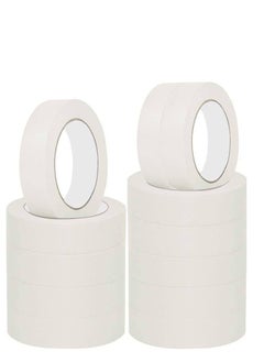 MARKQ Masking Tape, 36 Rolls White Strong Adhesive Tape for Painting, Decorating, DIY Home, Office, School Stationery, Arts, DIY Crafts etc, 1 inch x 20 yards  - Image 1