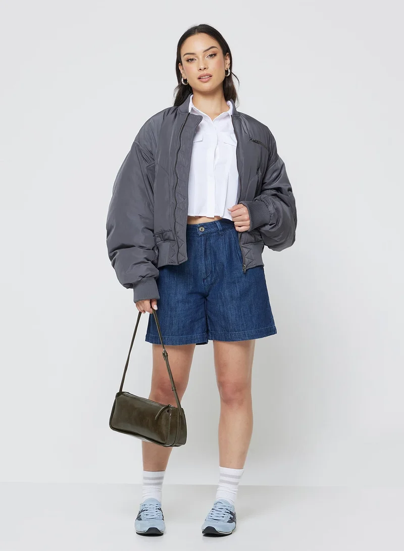 ONLY  Crop Short Sleeve Shirt for Women | Best Price UAE