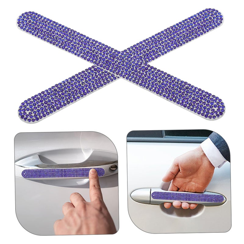 4Pcs Car Door Handle Protector Film Scratch Resistant Strong Adhesive - Image 4