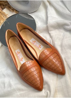 Tat Ballerina Flat Leather - havan 