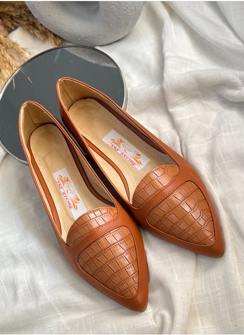 Ballerina Flat Leather - havan