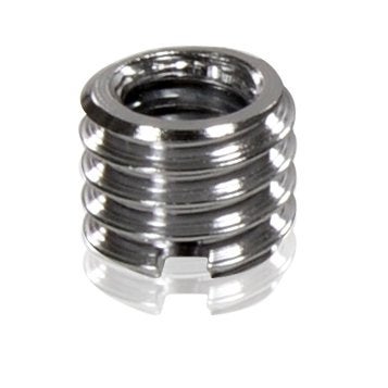 Foto&Tech Metal 1/4 inch to 3/8 inch Tripod Thread Adapter, Easy Mount Convert Screw Adapter for Tripod Monopod Ballhead, Reducer Bushing for Camera Video Equipment DSLR SLR Mic Boom Stand (5 Pieces) - Image 3