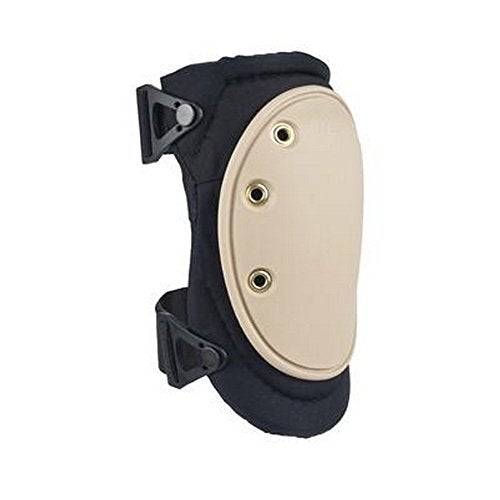 Alta 50423 NOMAR Knee Protector Pad, Black Cordura Nylon Fabric, AltaLOK Fastening, Flexible Cap, Long Beige (One Pair) - Image 2