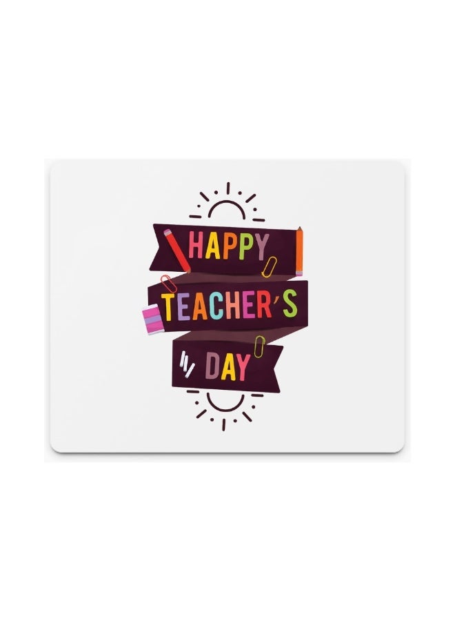PRINTSHOP4ME Teacher's day for Printed Mousepad - Non slip base mousepad - Teacher Appreciation gifts - Inspire Rectangle Mousepad - Gift Idea for Teachers - Desk Accessories - Image 1