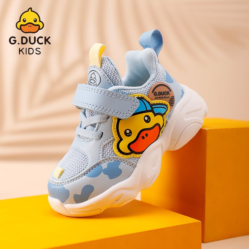 G.Duck Little Yellow Duck Children'S Shoes Boys' Shoes 2022 Breathable Mesh Boys' Sports Shoes Boys' And Girls' Shoes For Young Children - Image 4