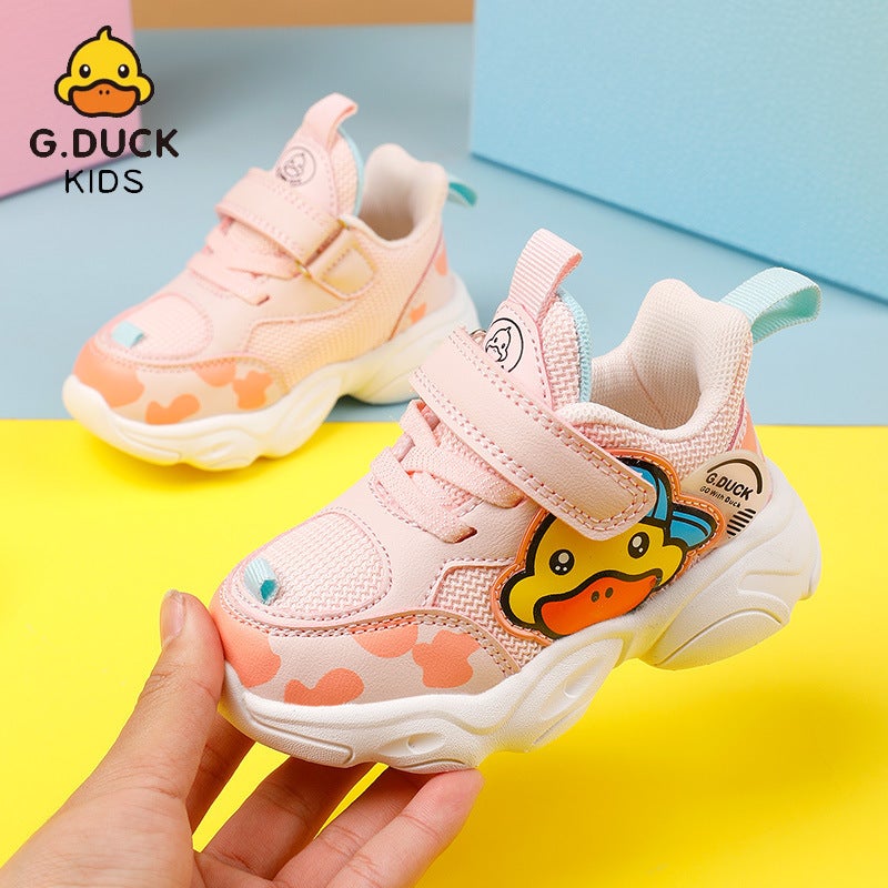 G.Duck Little Yellow Duck Children'S Shoes Boys' Shoes 2022 Breathable Mesh Boys' Sports Shoes Boys' And Girls' Shoes For Young Children - Image 3