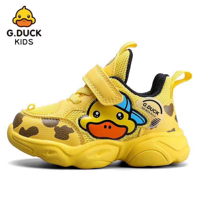 G.Duck Little Yellow Duck Children'S Shoes Boys' Shoes 2022 Breathable Mesh Boys' Sports Shoes Boys' And Girls' Shoes For Young Children - Image 1