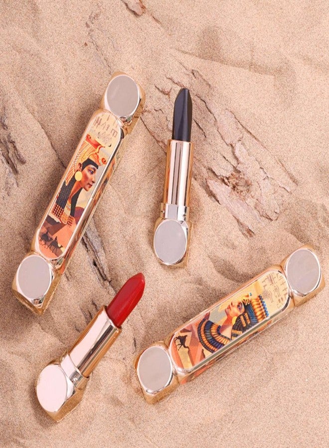 ANGGREK Lasting, Exquisite, Elegant 6 Color Lipstick, Double Head Lipsticks Colorful Matte Lipstick with Easy Removal, Great Makeup Lovers - Image 3
