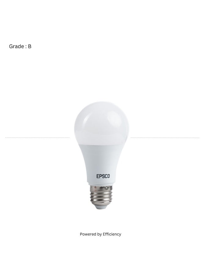 EPSCO Bulb 9 Watt - 900 lumens - White - E27 - PF 0.5 - White 6000K - Image 1