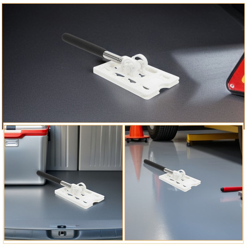 2pcs Telescopic Rod Card Holder: Cars Contactless Payment Rod Vehicle Parking Toll Swiping Stick Car Toll Grabber Holder - Image 5