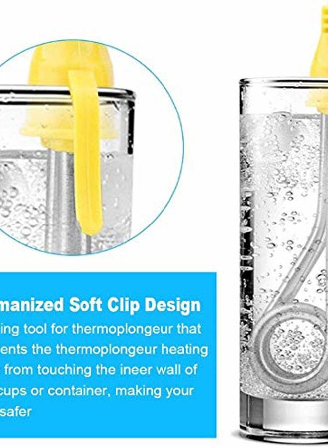Zetiling Portable Water Heater, Immersion Heater Element 220V 600W Reheater Travel Kit Great For Heating Boiling Chocolate Coffee Tea Drinking - Image 3