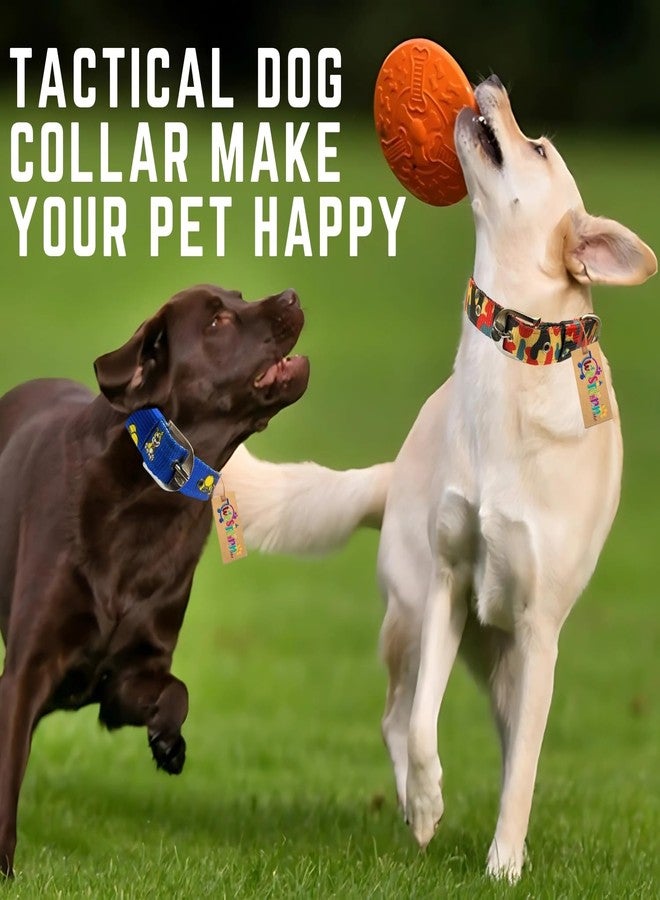 ويستيرن إرا طوق كلاب بنقشة نايلون مستوحاة من العصر الغربي - متين، مريح، قابل للتعديل، مزود بحلقة D آمنة لربط المقود، مقاوم للعوامل الجوية، خفيف الوزن، أنيق، تصميم يدوم طويلاً للاستخدام اليومي (عشوائي، صغير) - Image 4