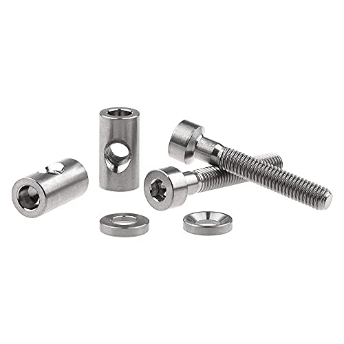 Wanyifa Titanium Ti M5x30mm Bolt Nut Washer for Thomson Seatpost Cycling Bolts - Image 5