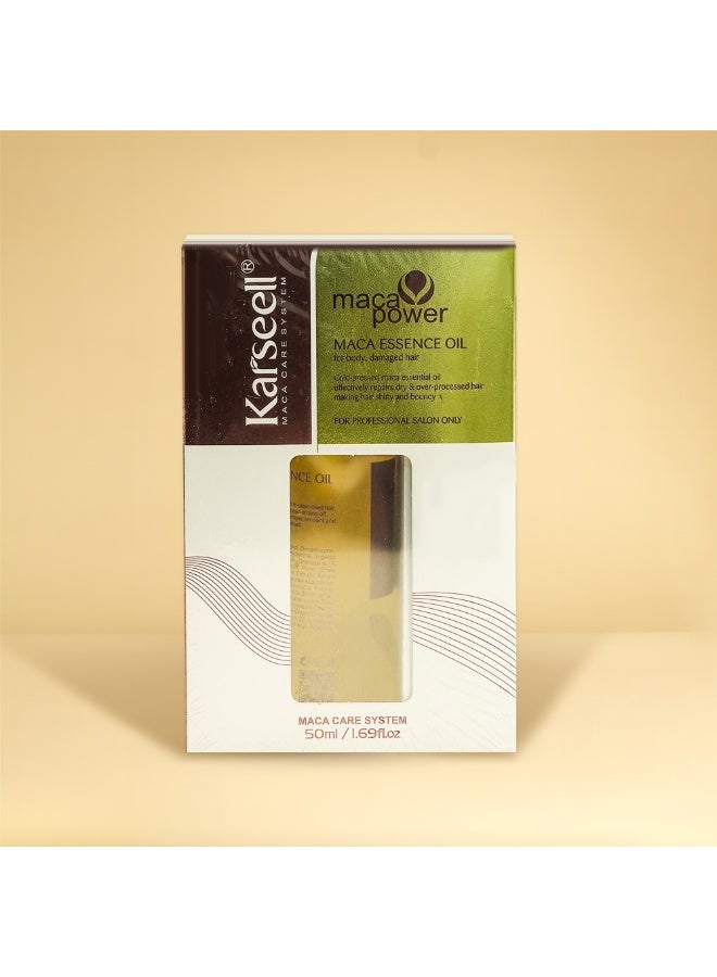 Karseell Maca Essence Hair Oil for Softer Hair, 50ml
