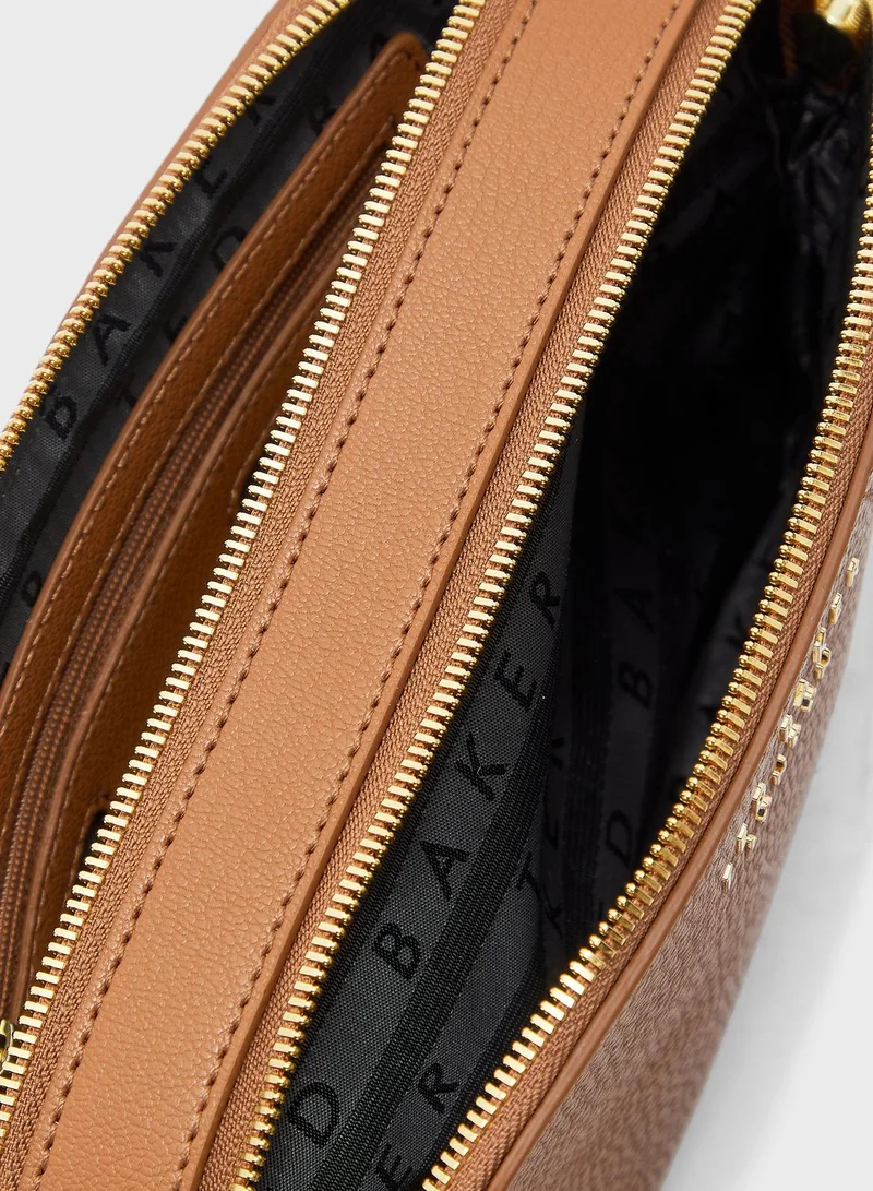 Ted Baker Amerrah Branded Webbing Strap Crossbody