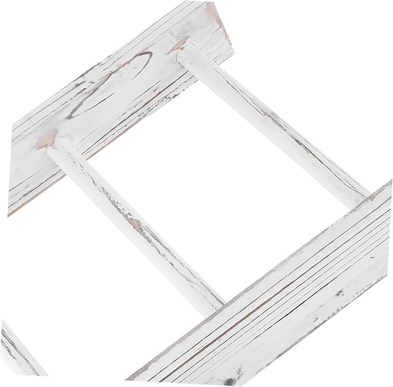 Farmhouse Style Mini Ladder Towel Rack Rustic Bathroom Decor Towel Holder - Image 4
