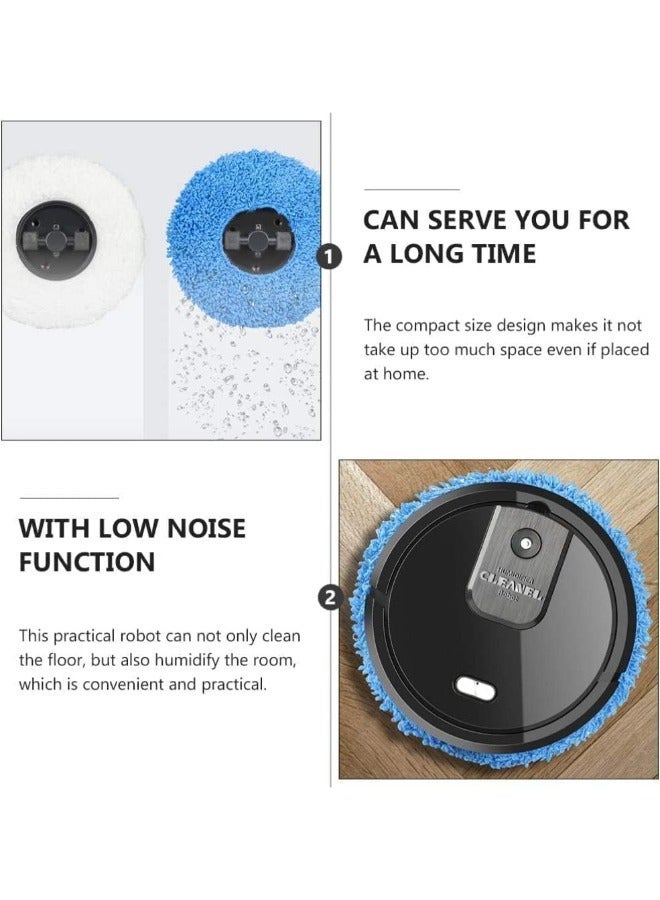 ELTRAZONE Robot Vacuum Cleaner, Intelligent Sweeping Robot Humidification Spray Intelligent Mopping Wet Dry Dual-purpose Multi-functional Cleaning, Mopping Machine Good for Pet Hair, Carpets Hard Floors. - Image 2