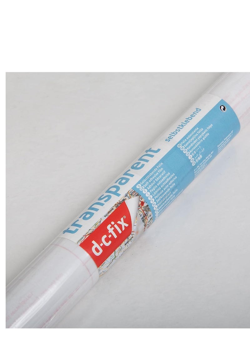 d-c-fix Clear Transparent Self Adhesive Roll 45cm x 15 Meter Size - Image 2
