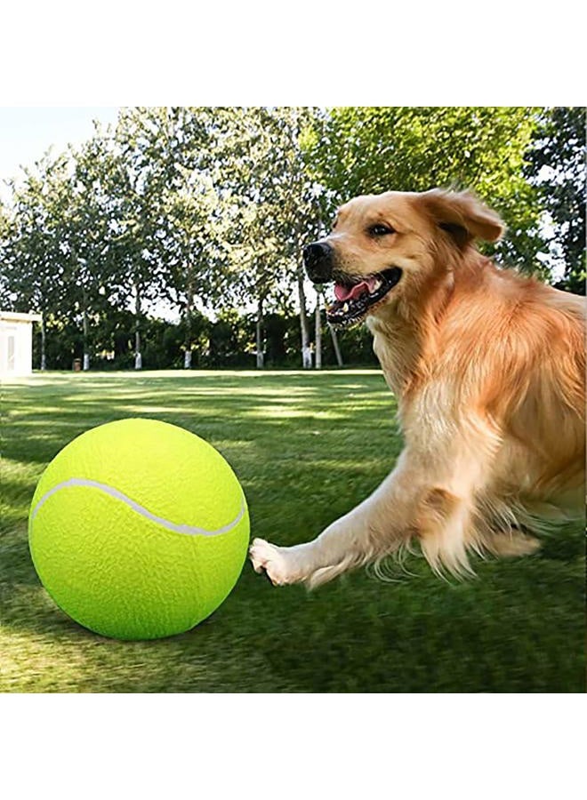 URBEST Oversize Giant Tennis Balls, Inflatable Tennis Balls for Signature, Children Adult Pets Dogs Cats Fun (Shipped Deflated) (Green, XXL (9.5IN)) - Image 5