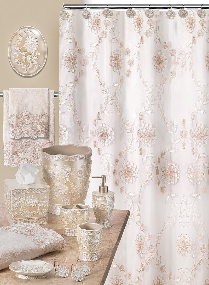Popular Bath 942705 Rose Vine, Tumbler, Beige-Taupe - Image 5