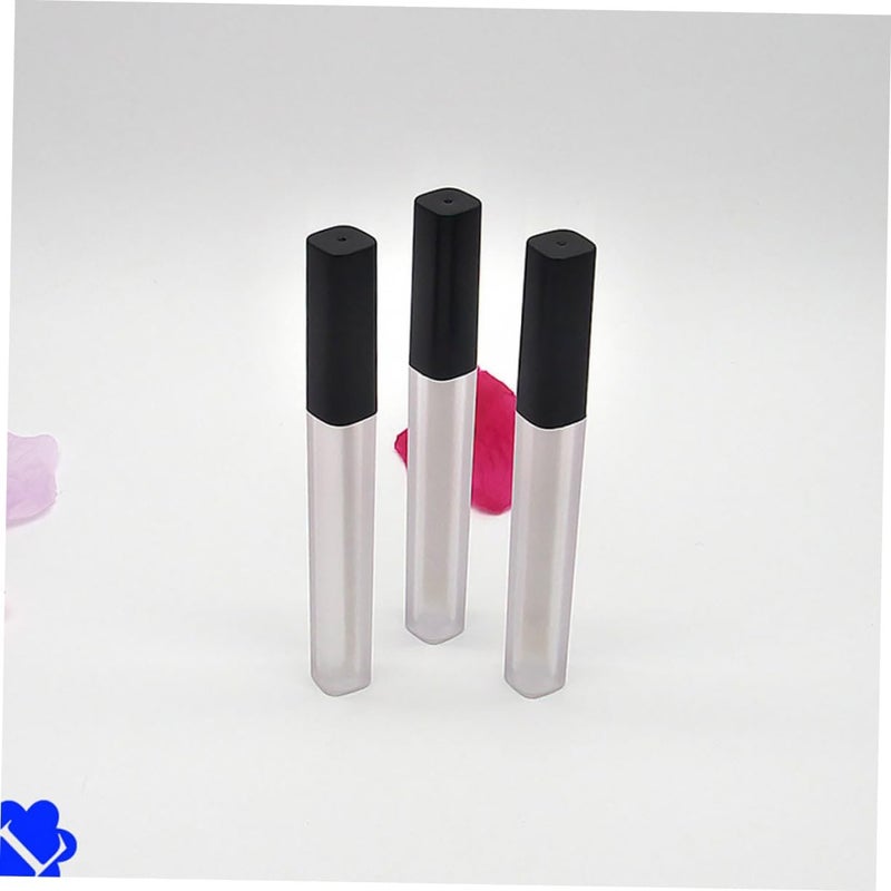 Didiseaon 10pcs Matte Finish Square Lip Gloss Tube Empty Lip Balm Bottles for Travel Capacity Portable and Lightweight Design - Image 5