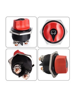 KASTWAVE Car Battery Disconnect Switch,Boat Battery Disconnect Switch, MAX 12-32V DC 300A Cont 450A Waterproof Battery Isolator Kill Switches for Marine Car RV Truck ATV Vehicles and Boat (300A)  - Image 3