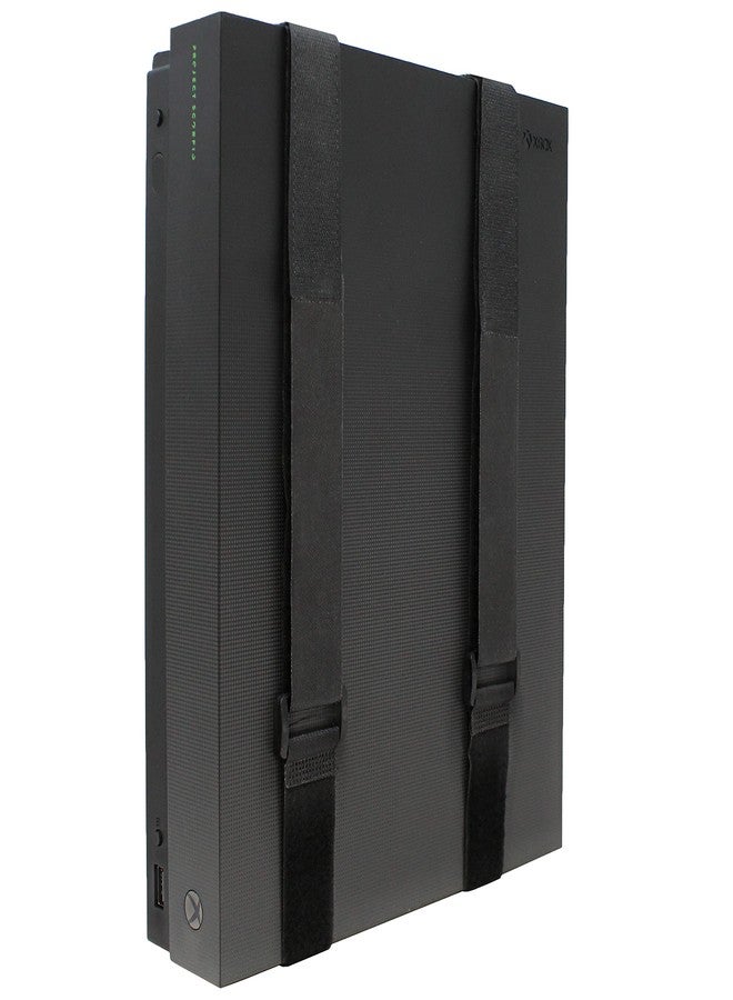 HumanCentric Universal Wall Mount (Black), Adjustable Mount for Cable Boxes, Gaming Consoles, DVD Players, Routers, Modems, and More, Fits Devices 12” to 32” in Perimeter, Hardware Included - Image 4