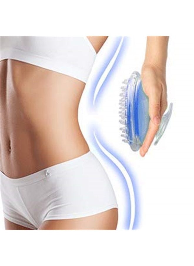 TailaiMei - Anti Cellulite Massager Brush, Body Shower Scrubber for Cellulite Remover - Improve Circulation Fascia Muscle Release Brush(Blue) - Image 1