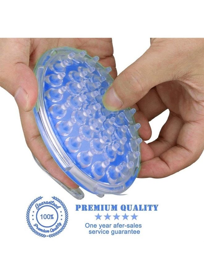 TailaiMei - Anti Cellulite Massager Brush, Body Shower Scrubber for Cellulite Remover - Improve Circulation Fascia Muscle Release Brush(Blue) - Image 1