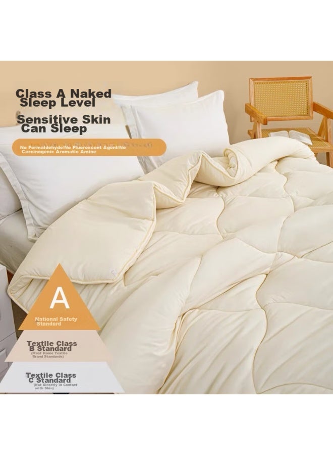 Danisa Crown Soybean Quilt, Spring And Autumn Comforter, Air Conditioning Summer Cool Quilt, All-season Fiber Cotton Bedding, Single Or Double, 4 Jin, 200x230cm - Image 2