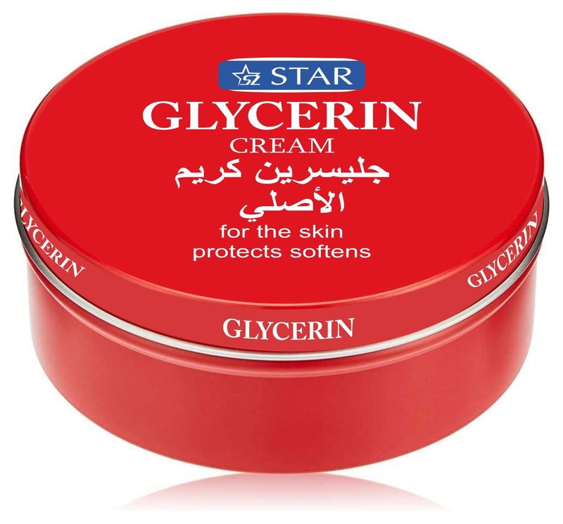 SZ Star Original Pure Glycerin Cream (250g) – Deep Moisturizing & Skin Softening Face and Body Cream – For Dry,  Rough & Sensitive Skin – Hydrates, Soothes & Restores Radiance - Image 1