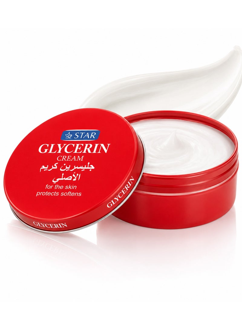 SZ Star Original Pure Glycerin Cream (250g) – Deep Moisturizing & Skin Softening Face and Body Cream – For Dry,  Rough & Sensitive Skin – Hydrates, Soothes & Restores Radiance - Image 1
