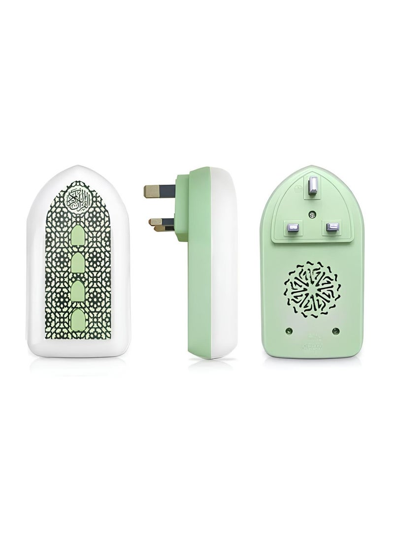 ماركة غير محددة مكبر صوت للقرآن الكريم مزود بمصباح ليد وإضاءة ليلية ومشغل قرآن كريم مثبت على الحائط مع مفتاح تحكم متعدد الألوان - Image 2