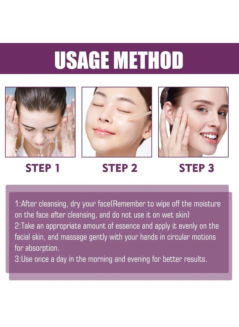 EELHOE Niacinamide Vitamin B3 Concentrated Serum, 20ml Face Pigment Dark Spot Remover Face Serum, Anti Aging Fragrance Free Face Essence For For Discoloration And Minimizing Large Pores - Image 5