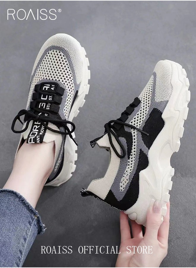 Colorblock Running Shoes for Women Sneakers Breathable Mesh Surface Trainers Casual Jogging Walking INS Trendy Casual Lightweight Comfy  for Young Ladies Students Teenagers All Seasons Wearable - pzsku/ZCBDD422EDB76538373BDZ/45/_/1735200651/f96470c0-32c5-416e-8291-aa624365631c