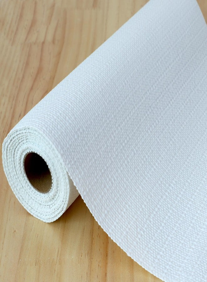 MBSRITY Cabinet Liners for Shelves Non Slip Waterproof Drawer Liners 20 Inch Wide X 20 Ft White Non Adhesive Shelf Liners for Kitchen Bathroom Washable Cabinet Mats for Refrigerator Cupboard Pantry Closet - Image 1