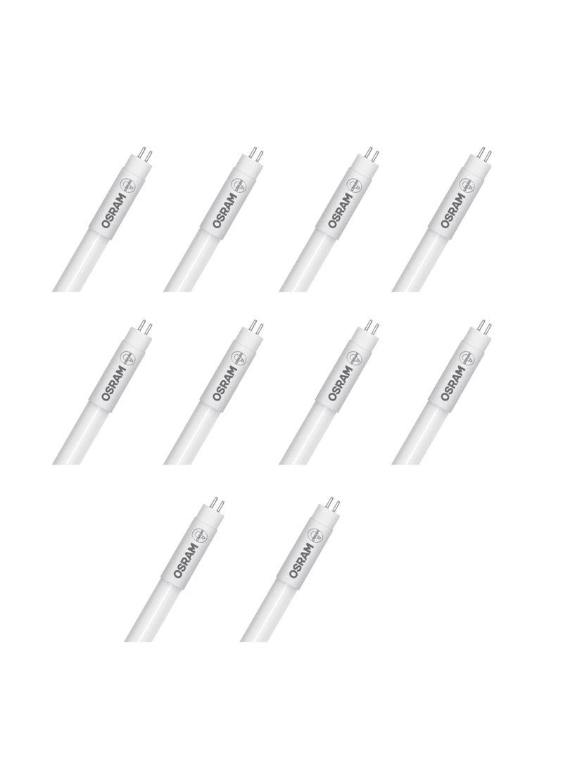 Osram Substitube T5 AC HE14 8W 4000K Cool White 549mm LED Tube- Pack of 10 - Image 1