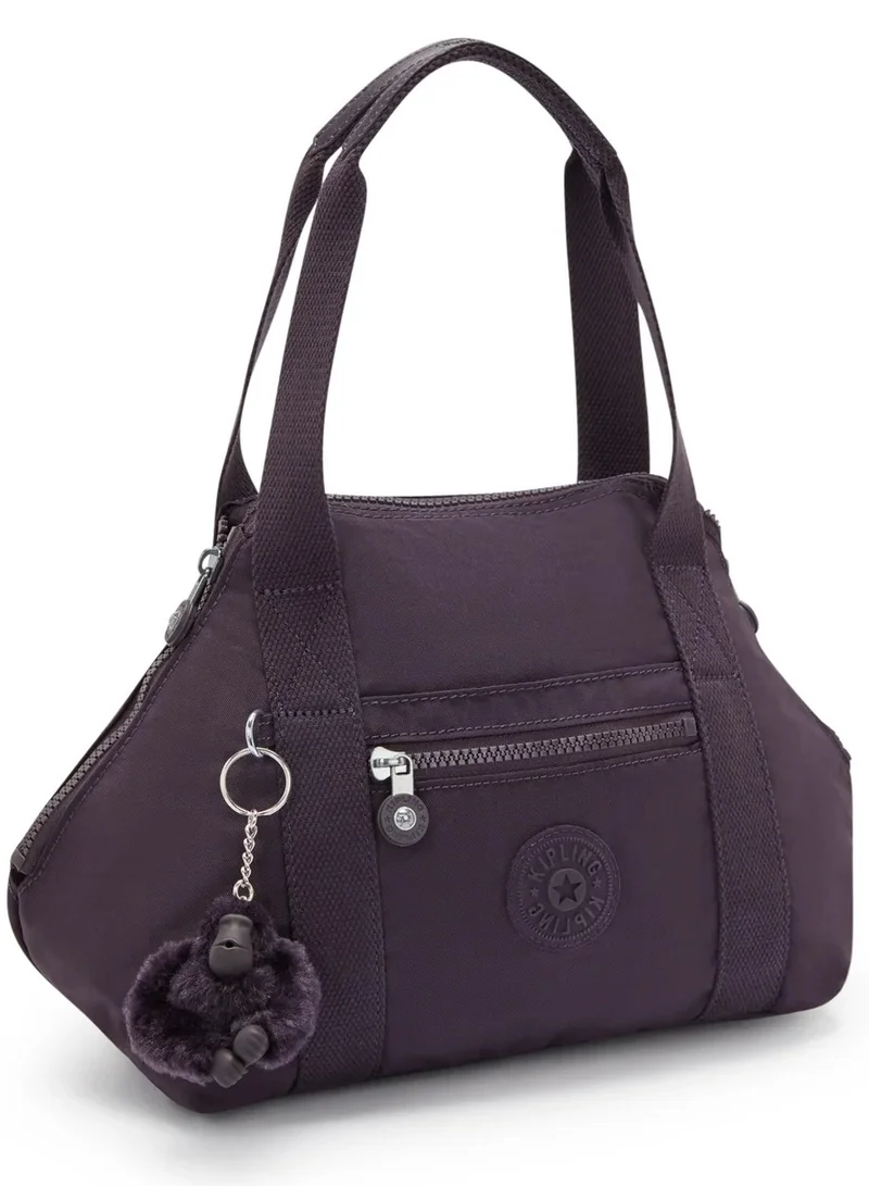 kipling Art Mini Small Female Handbag (with removable shoulderstrap) - Ultimate Plum