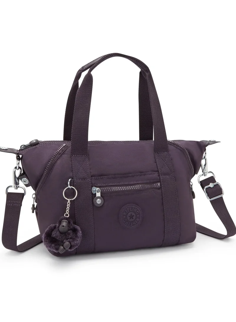 kipling Art Mini Small Female Handbag (with removable shoulderstrap) - Ultimate Plum