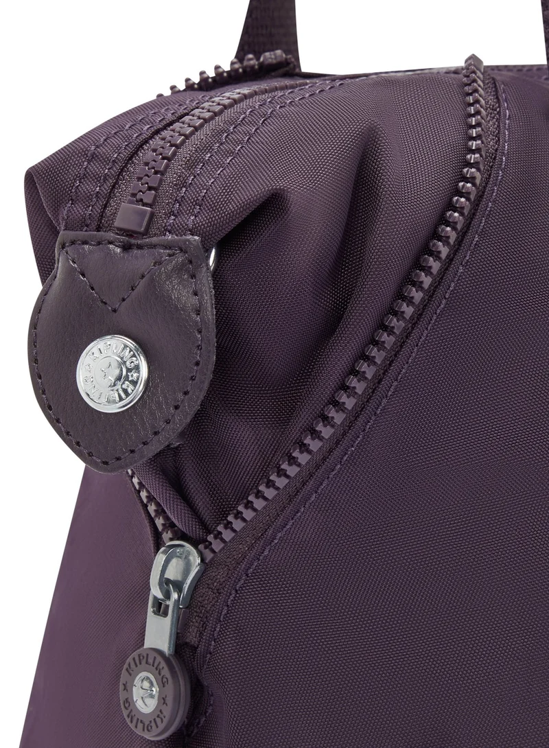 kipling Art Mini Small Female Handbag (with removable shoulderstrap) - Ultimate Plum