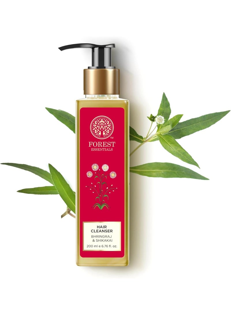 فورست اسينشالز فوريست إسينشالز - منظف الشعر برينجراج وشيكاكاي، 200 مل (بدون رائحة، عديم اللون، مناسب للجنسين - للبالغين) - Image 3