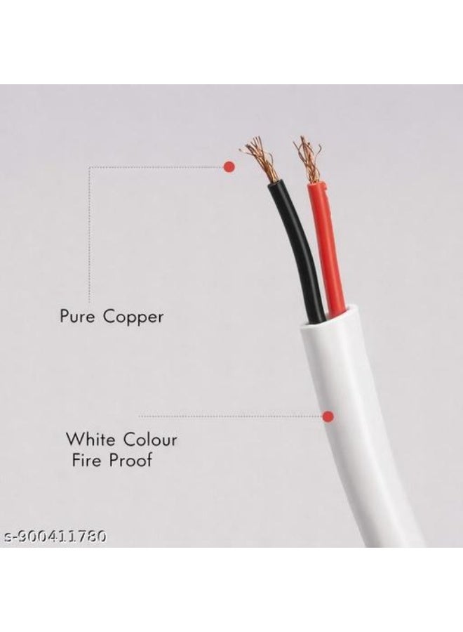 2 Core Copper Electrical Wire, 10 Meter, 2mm Flexible, PVC Insulated House Wiring Cable - Image 2