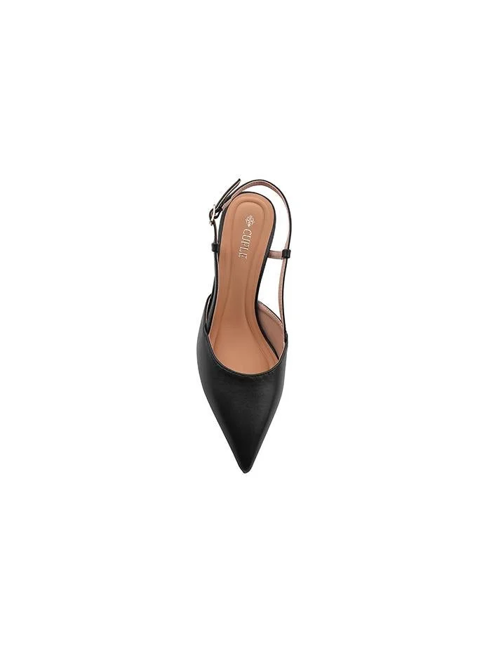 Cuple Black Heel Shoes – Understated Elegance for Women | Best Price UAE