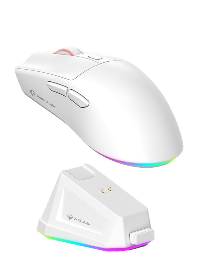 دارك إلين ماوس X1 خفيف الوزن لاسلكي بتقنية البلوتوث ثلاثي الأوضاع مع قاعدة شحن RGB للألعاب والمكتب - Image 1