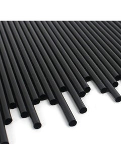 Star 400-Piece Disposable Plastic Drinking Straw, Black  - Image 2